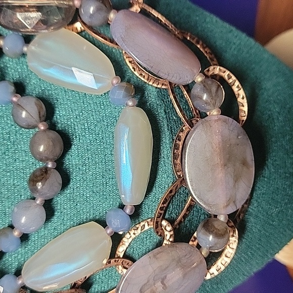 VINTAGE PREMIER DESIGNS ENGLISH ROSE NECKLACE - Picture 2 of 10